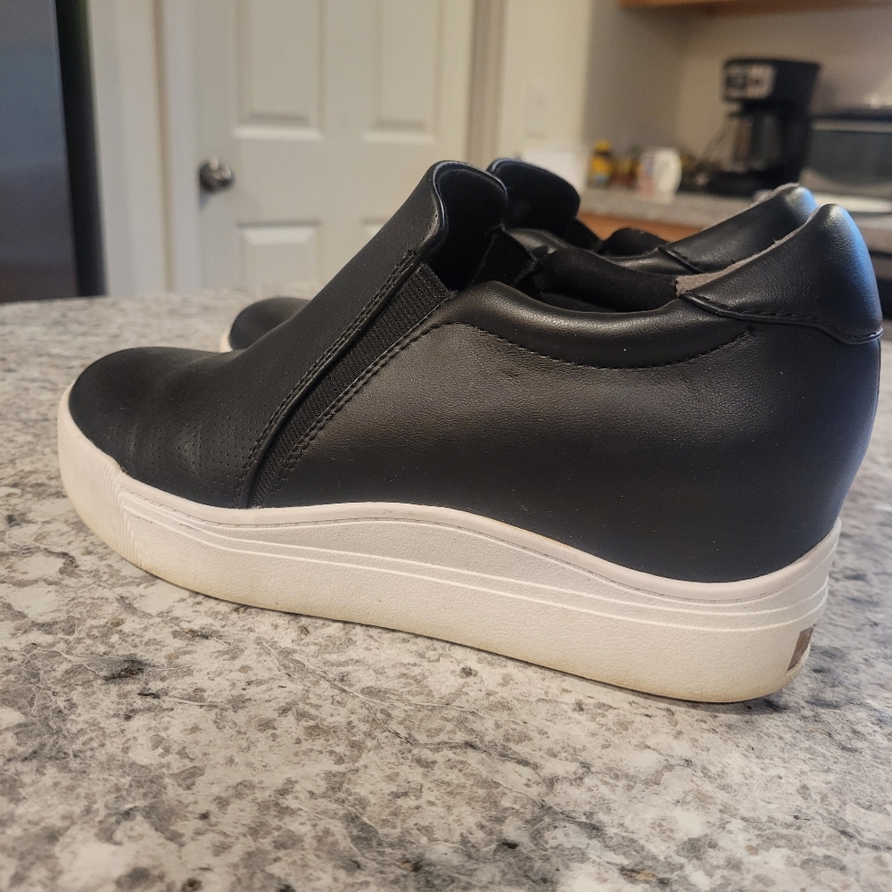 Dr Scholl's Black Wedge Slip-On Sneakers - Picture 10 of 10